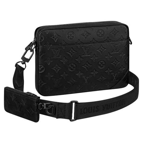 lv bag mens black|Lv messenger bags for men.